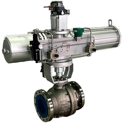 KTM-K-series e01 trunnion mounted ball valve powered actuator